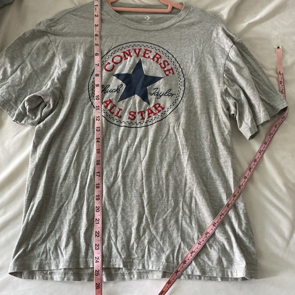 Men’s Converse T-Shirt in Gray Size M - Picture 5 of 5